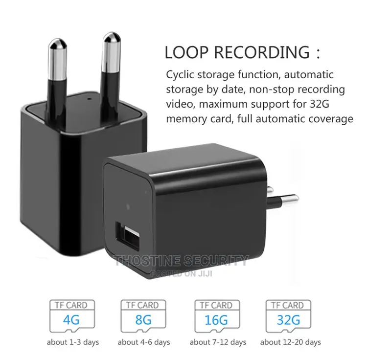 HD WIFI Socket Plug Charger IP Camera