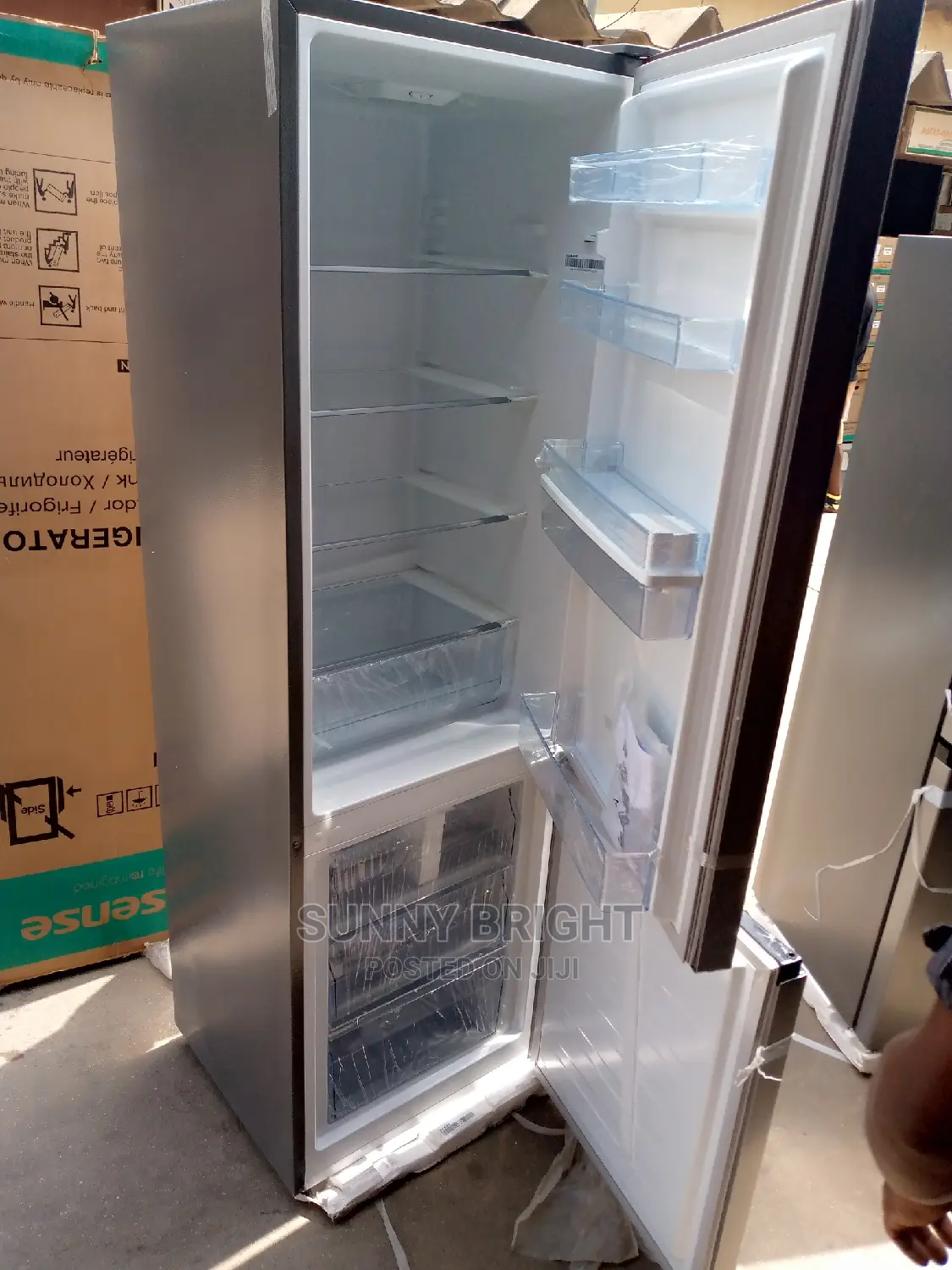 Hisense Fridge With Dispenser Double Door 264liters