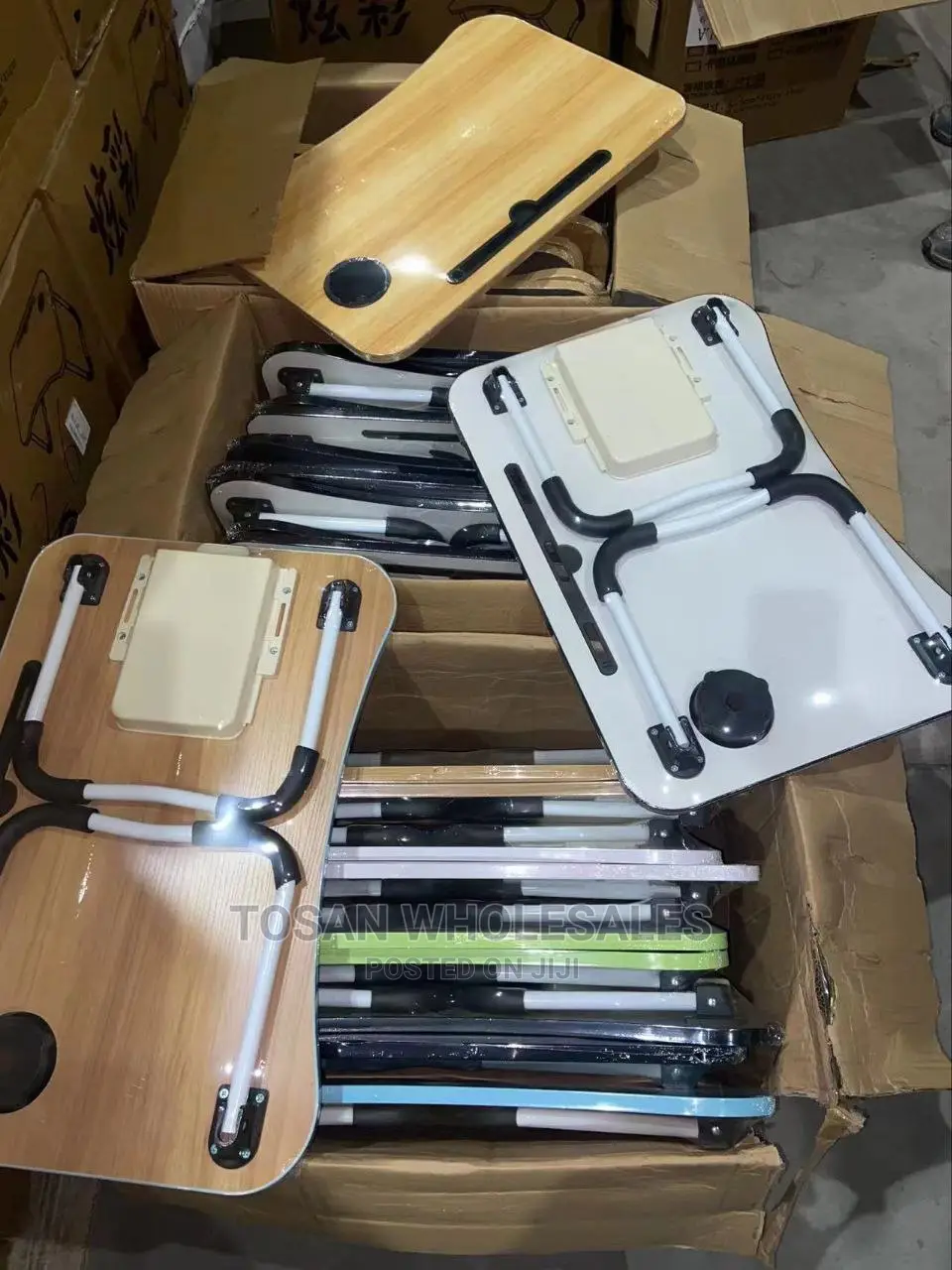 Quality Foldable Laptop Table With Drawer