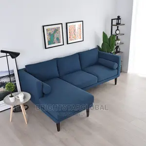 Classic, Home l'Shape Sofa Chair (Velvet)