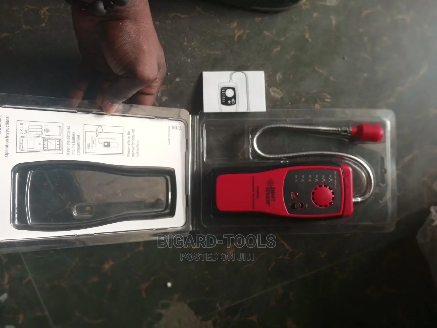 Combustible Gas Leakage Detector(Smart-Sensor)