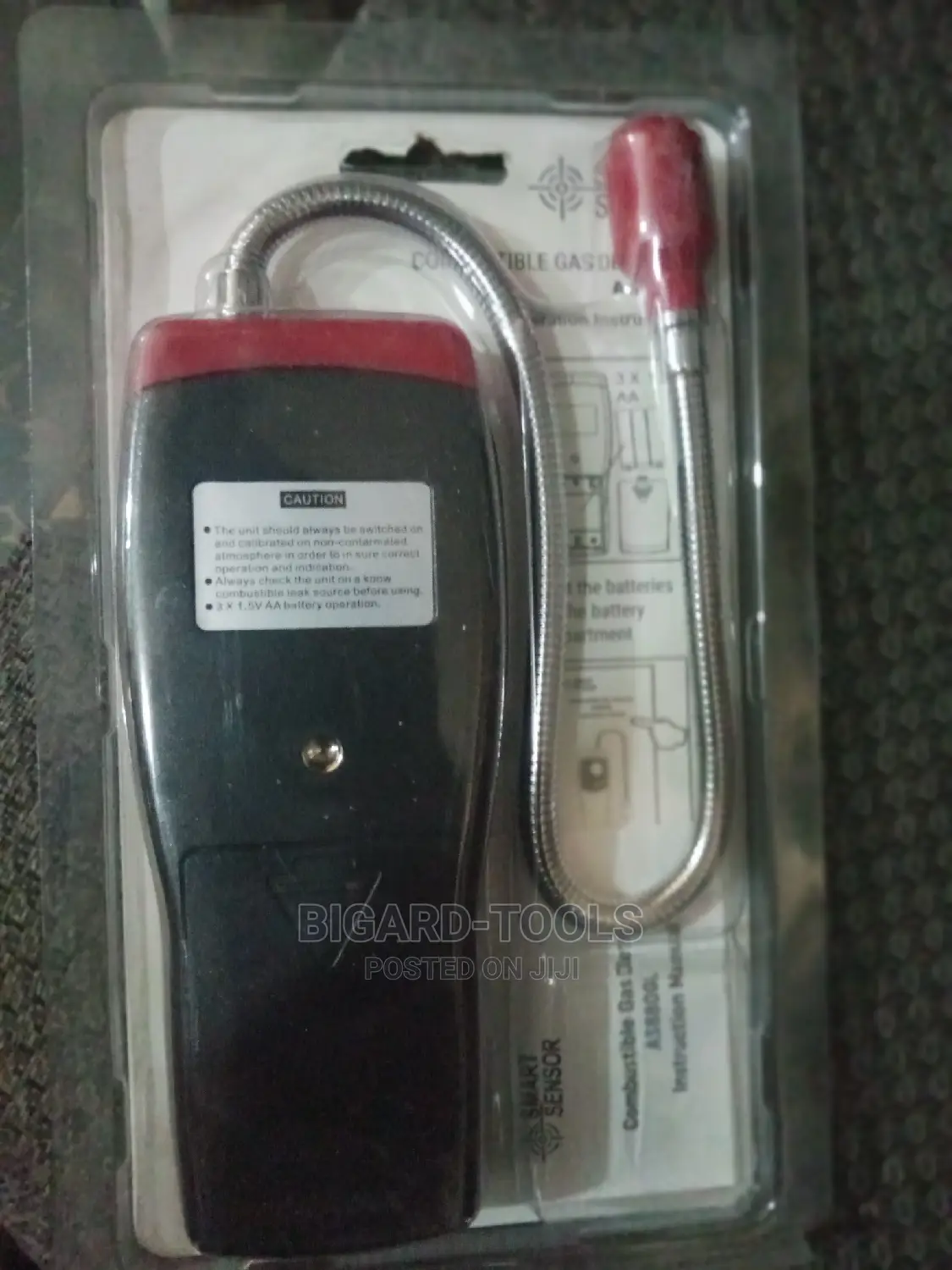 Combustible Gas Leakage Detector(Smart-Sensor)