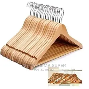 Wooden Hanger -10 Pieces
