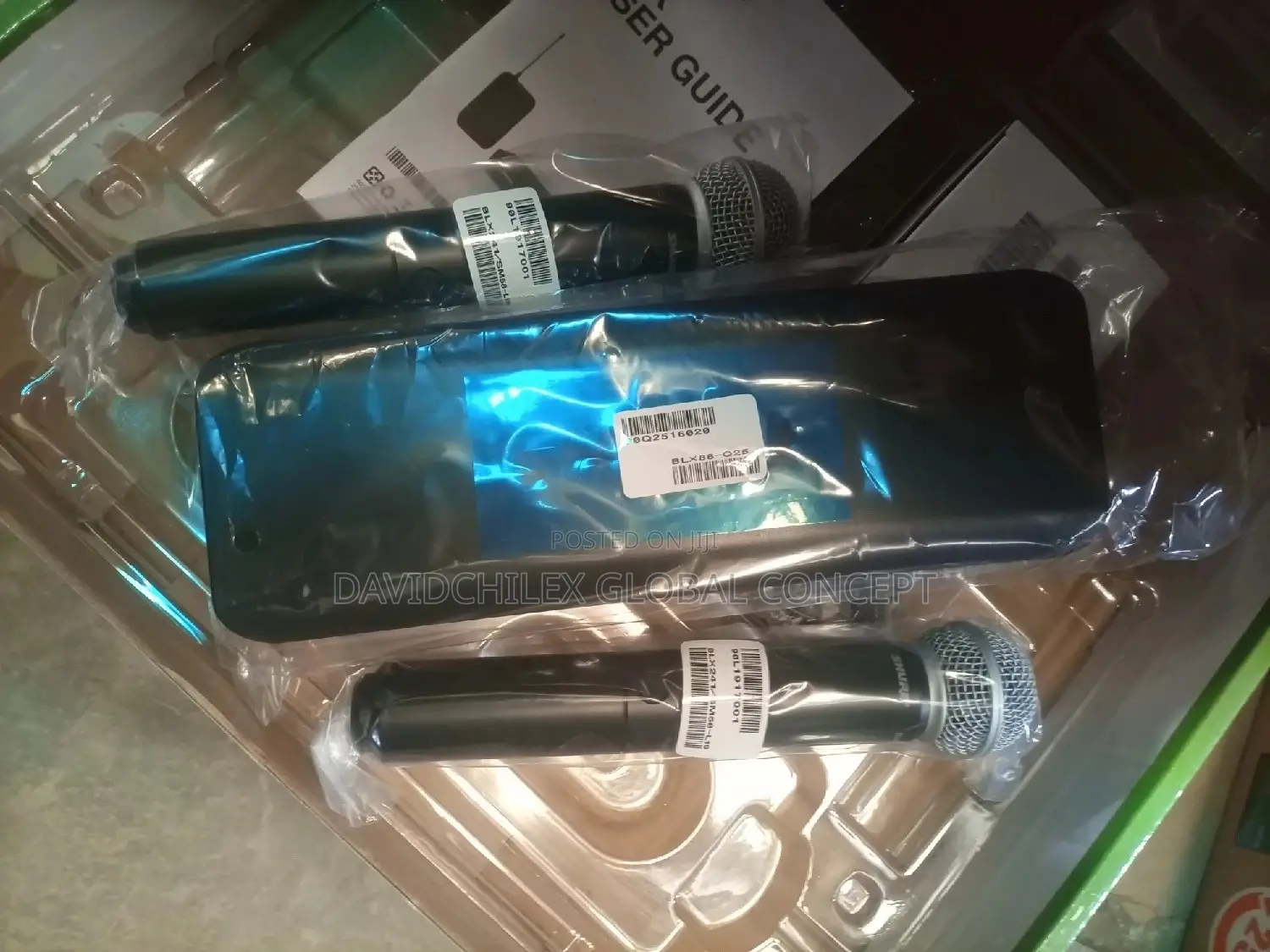 Shure Blx Double Handle Wireless Microphone