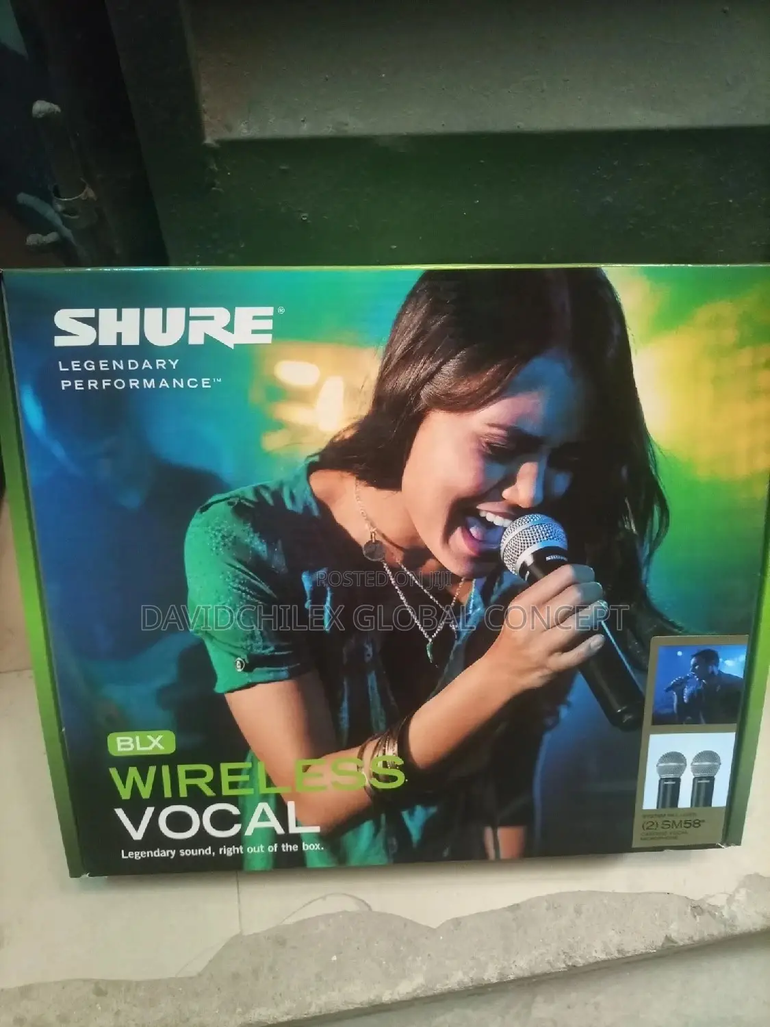 Shure Blx Double Handle Wireless Microphone