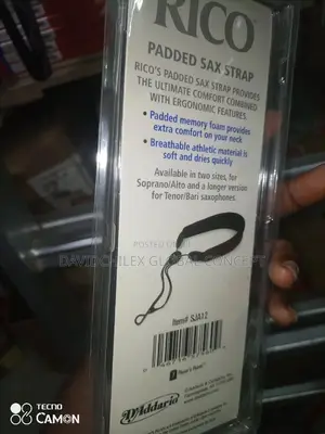 Photo - Rico Padded Alto Saxophone Strap