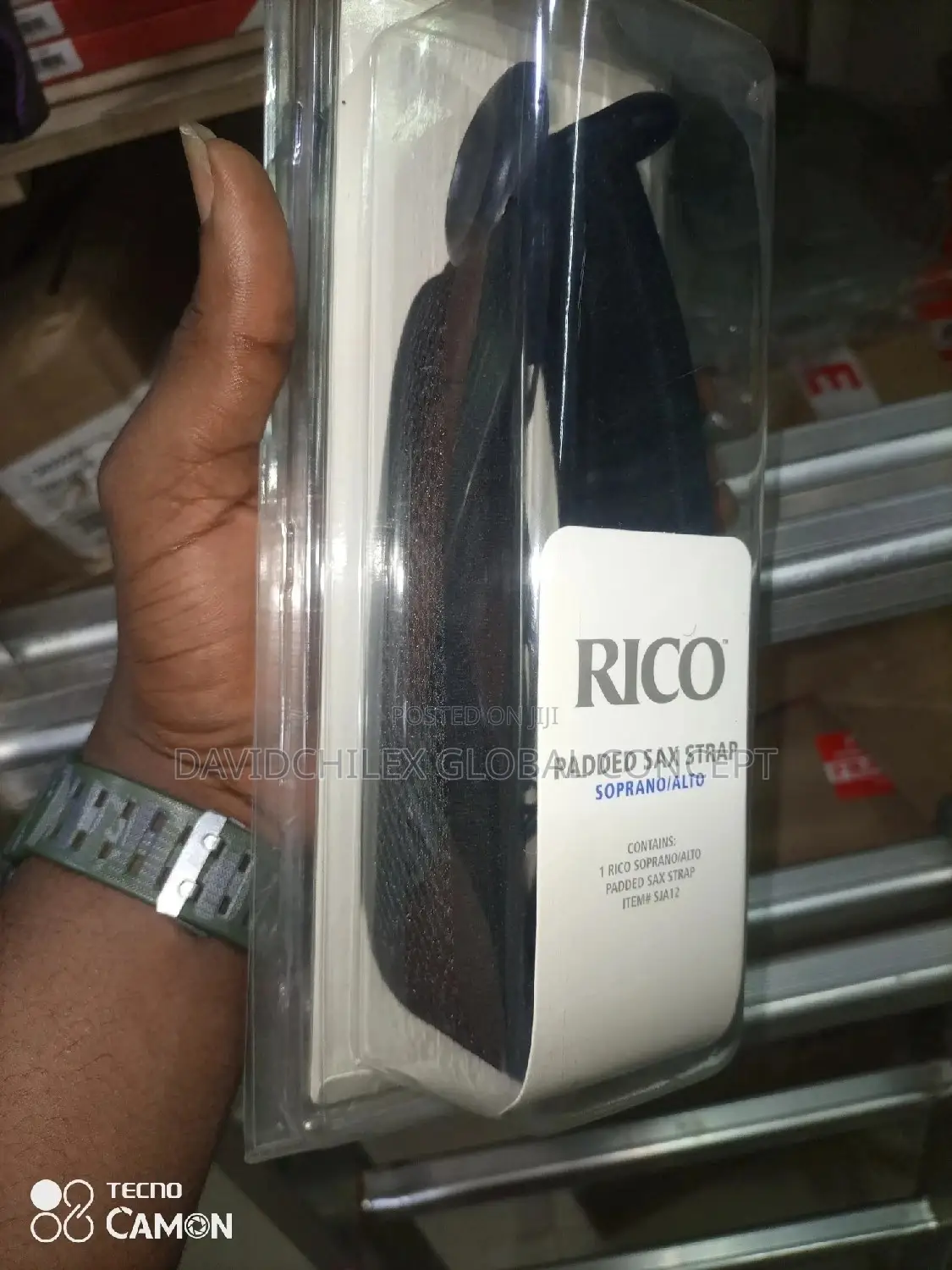 Rico Padded Alto Saxophone Strap