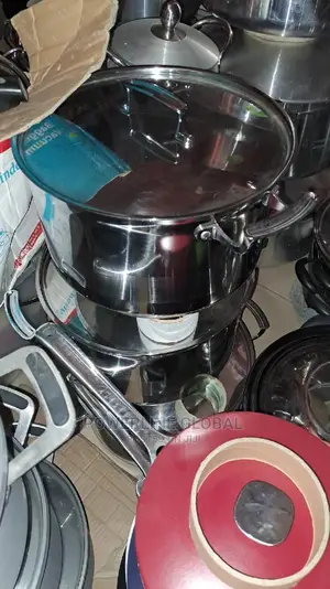 Stainless Pot of 3 Set for Homes/ Restaurants/ Food Vendors