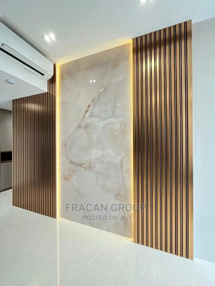 Flutted WPC Panel Available. Fracan Interior LTD ABUJA