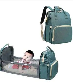 Baby Bag With Baby Spread