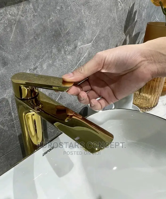 Pure Gold Basin Tap