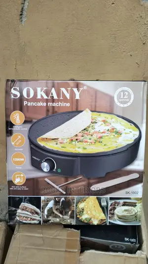 Sokany Pancake Machine (Single Face)