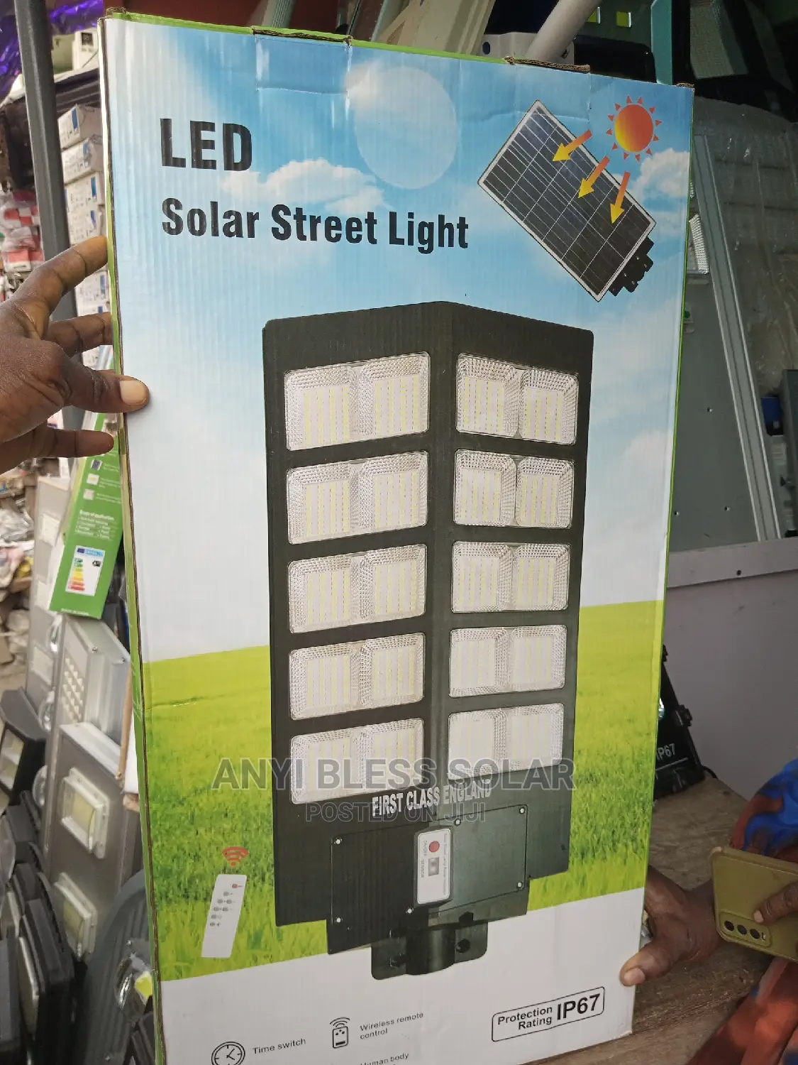 800w Solar Lights