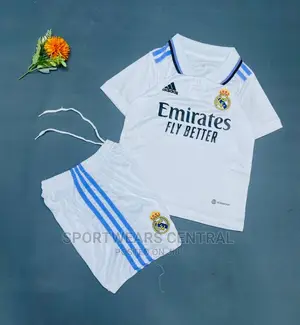 Top Notch Quality Madrid Home Football Children Jerseys