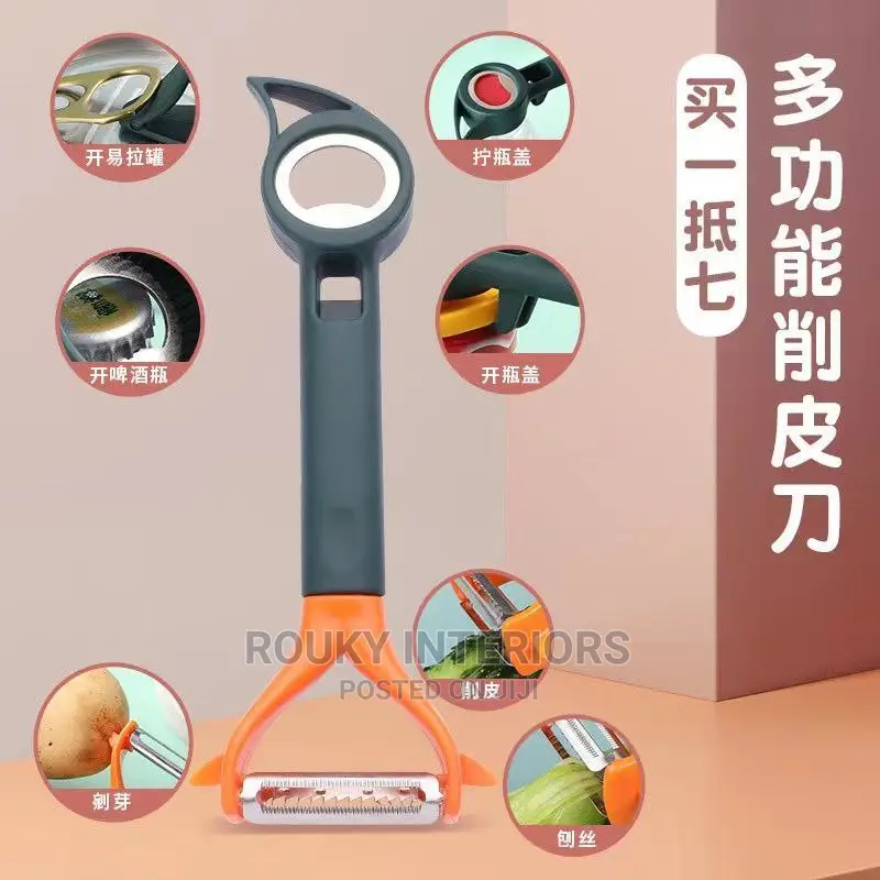 Multipurpose Opener With Peeler
