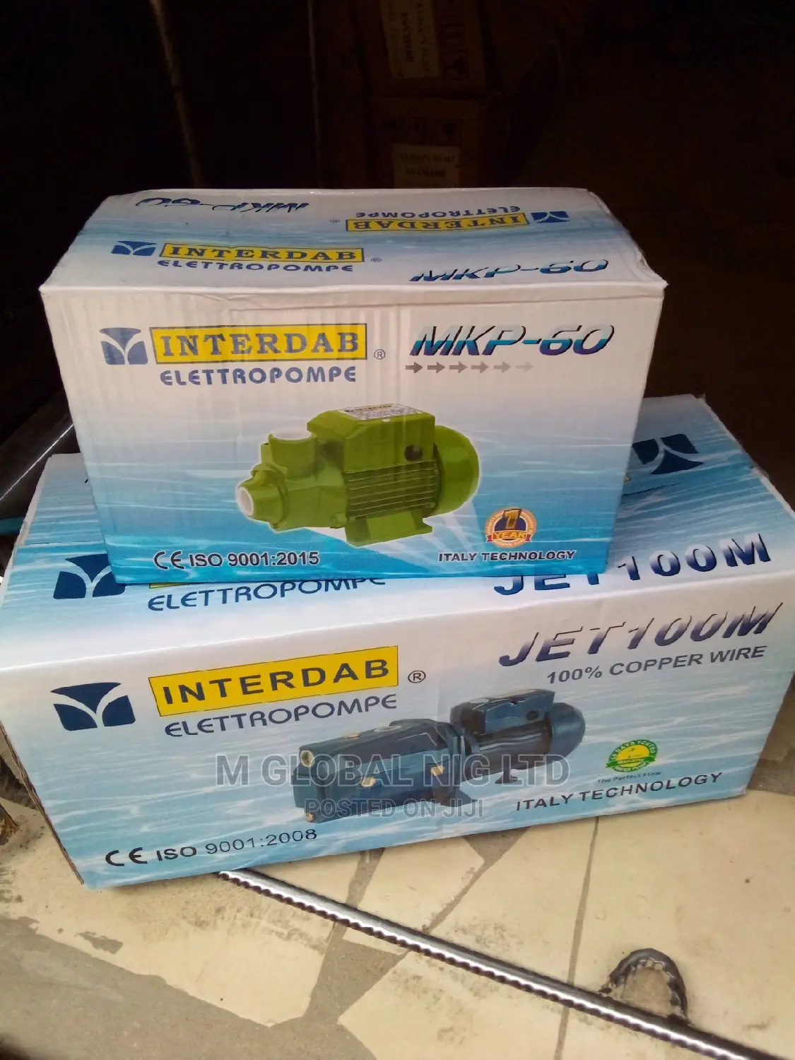 Interdab 1hp Pump