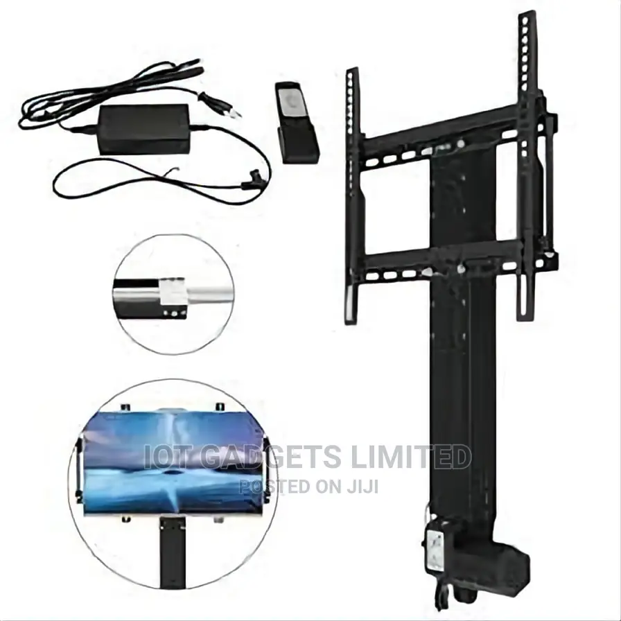 Motorized TV Lift With Remote Control (100kgs Load Capacity)