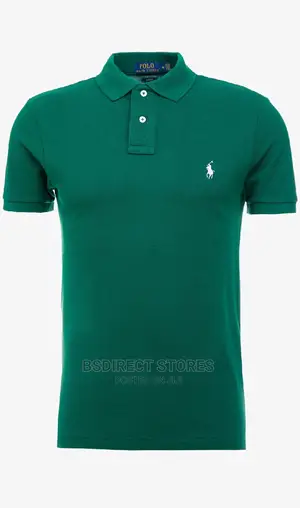 Polo Ralph Lauren New Forest Green Slim Fit Mesh Polo Shirt