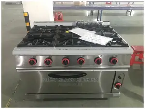 High Quality Linkrich Commercial Cooker 6; Burmer With Oven