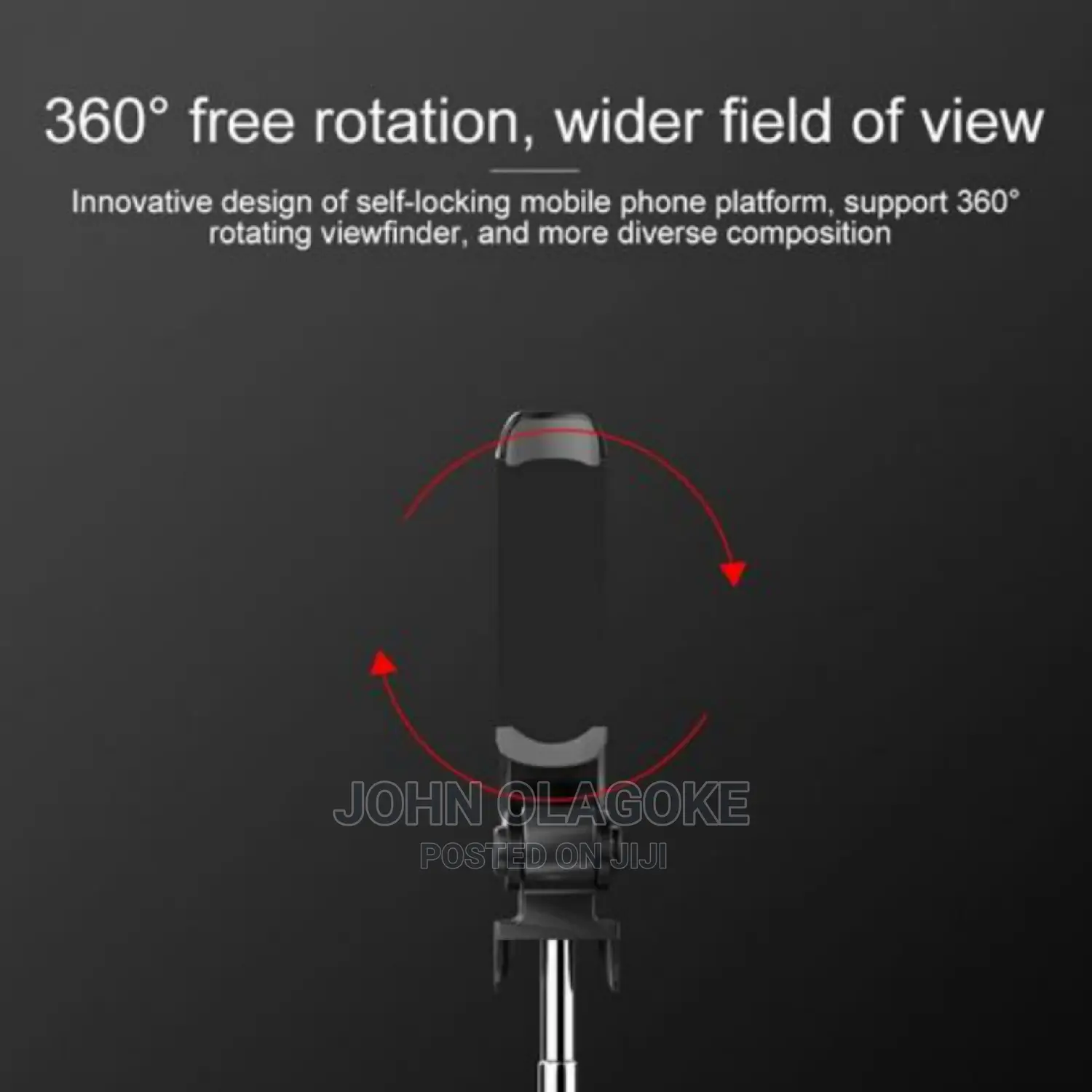 Selfie Stick With Bluetooth Camera Shutter and Tripod Stand