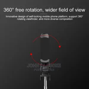 Selfie Stick With Bluetooth Camera Shutter and Tripod Stand