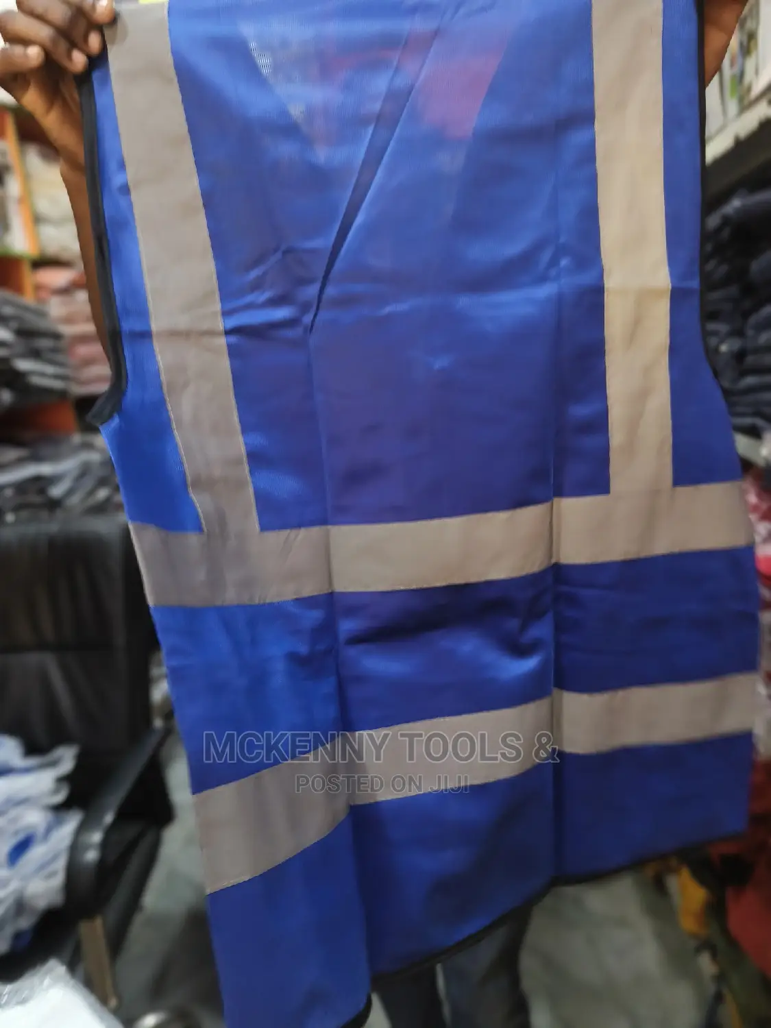 Sfvest High Visibility Reflective Safety Work Vest Security - Mckenny ...