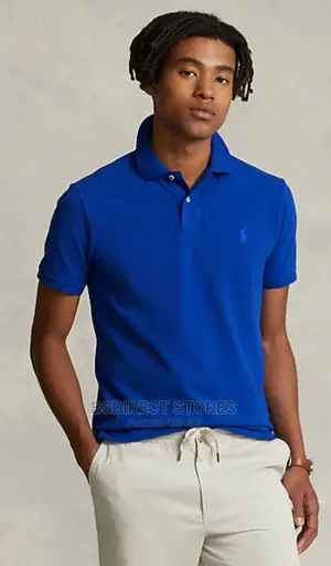 Polo Ralph Lauren Sapphire Star Slim Fit Mesh Polo Shirt