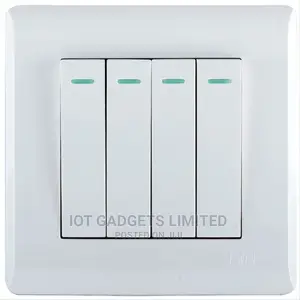 4 Gang 1 Way Switch