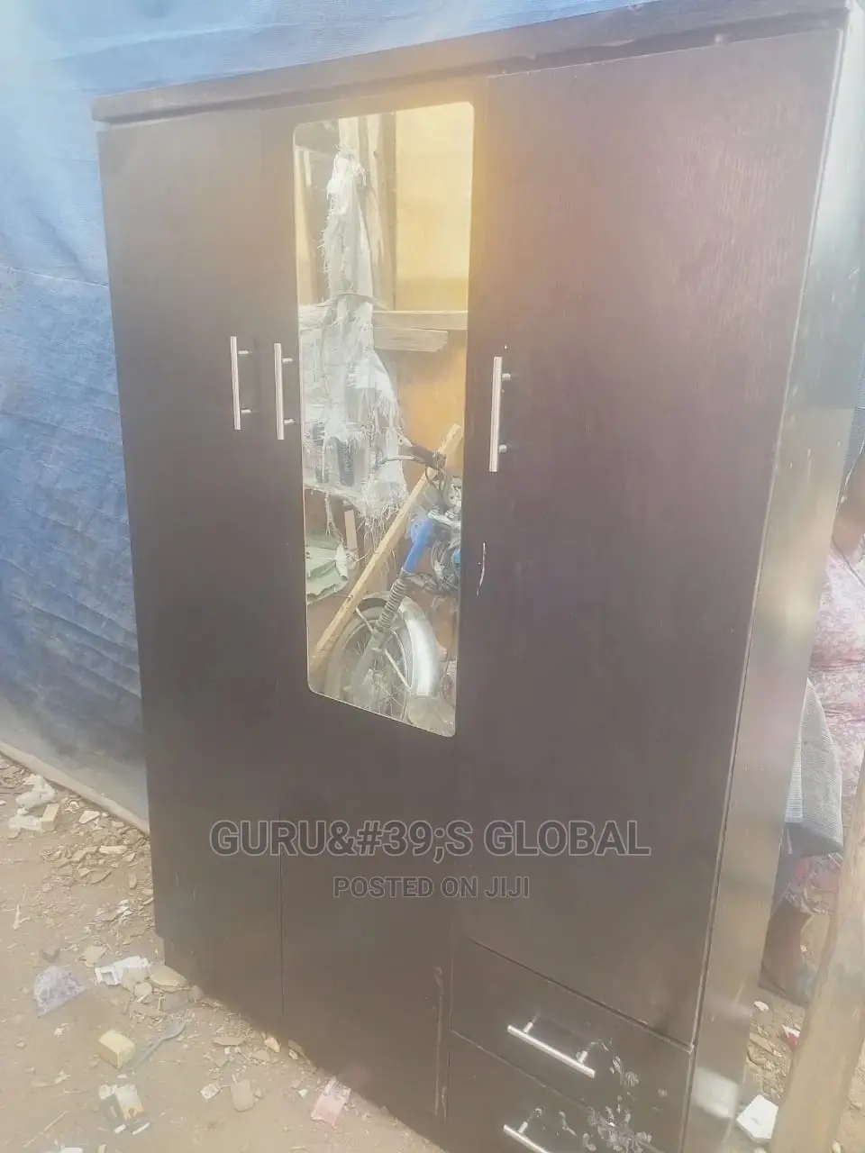 3 Door Wardrobe for Sale