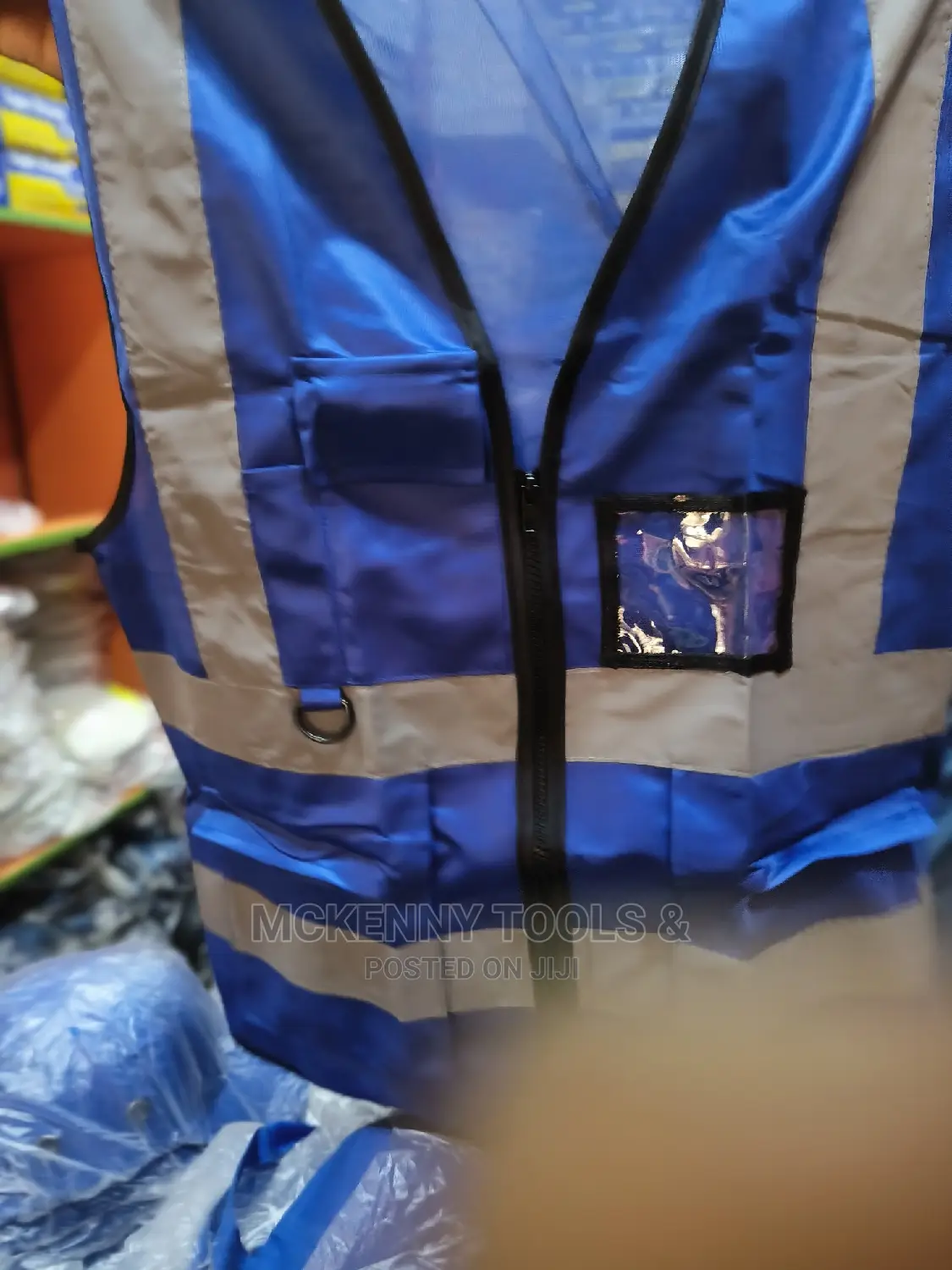 Sfvest High Visibility Reflective Safety Work Vest Security - Mckenny ...