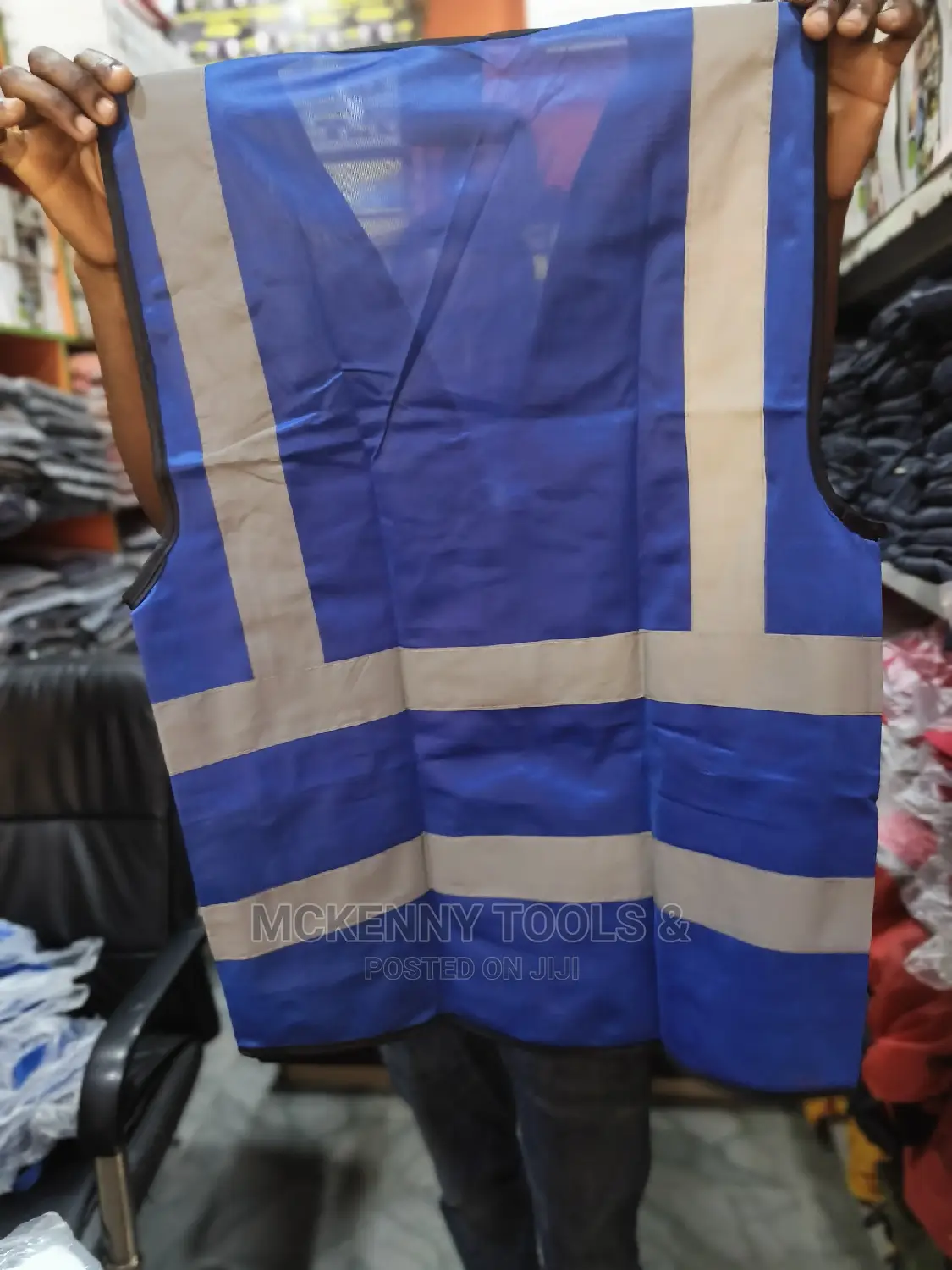 Sfvest High Visibility Reflective Safety Work Vest Security - Mckenny ...