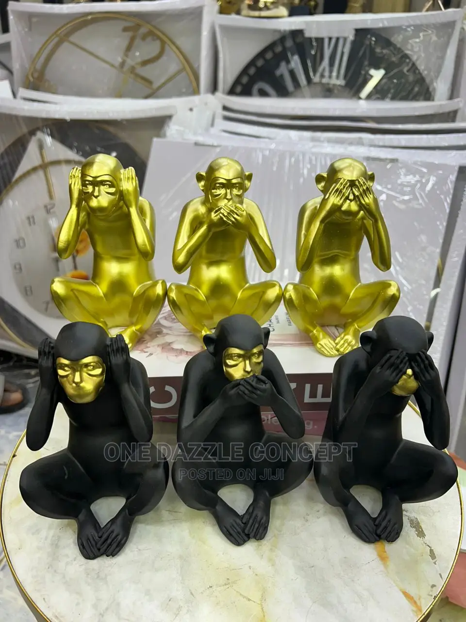 Monkey Figurines (Set )