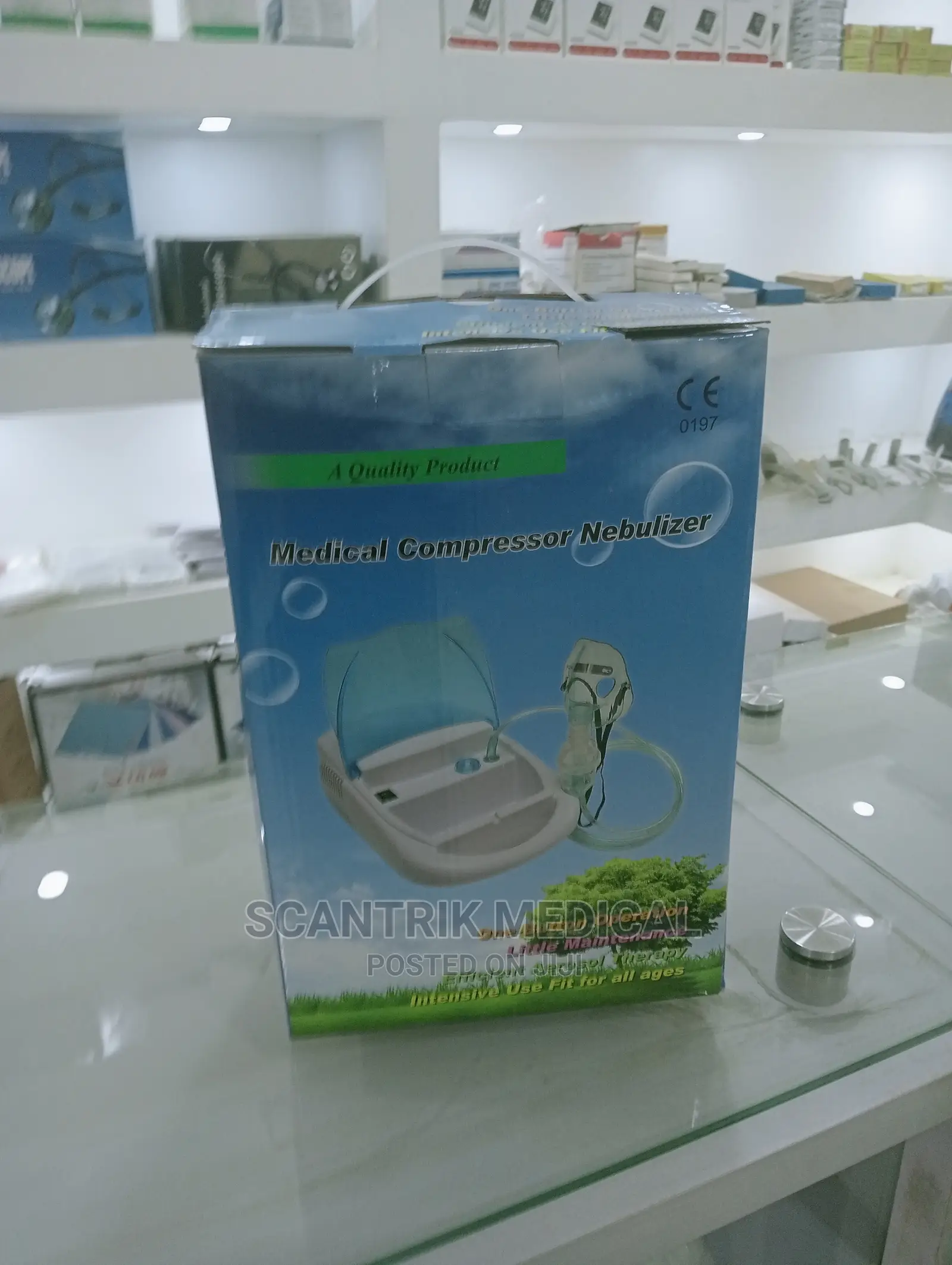Portable Nebulizer for Breathing Treatment