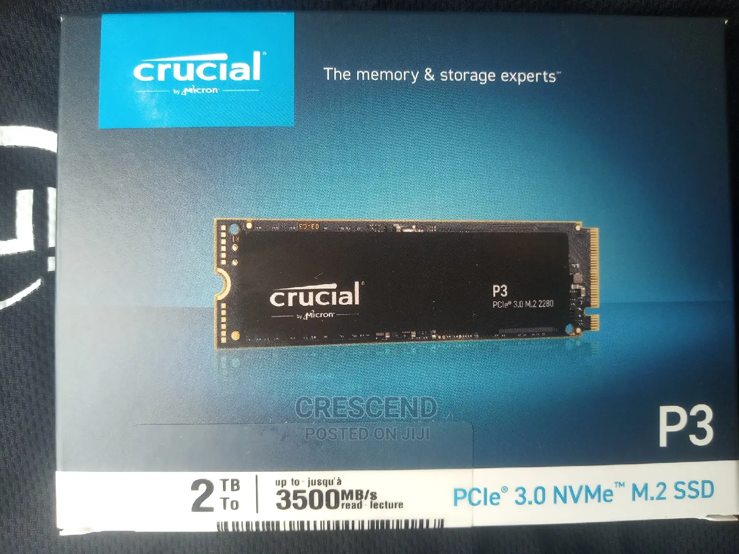 2tb Crucial P3. M.2 Nvme