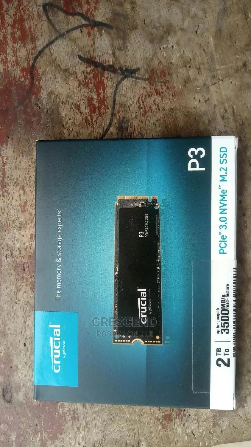 2tb Crucial P3. M.2 Nvme