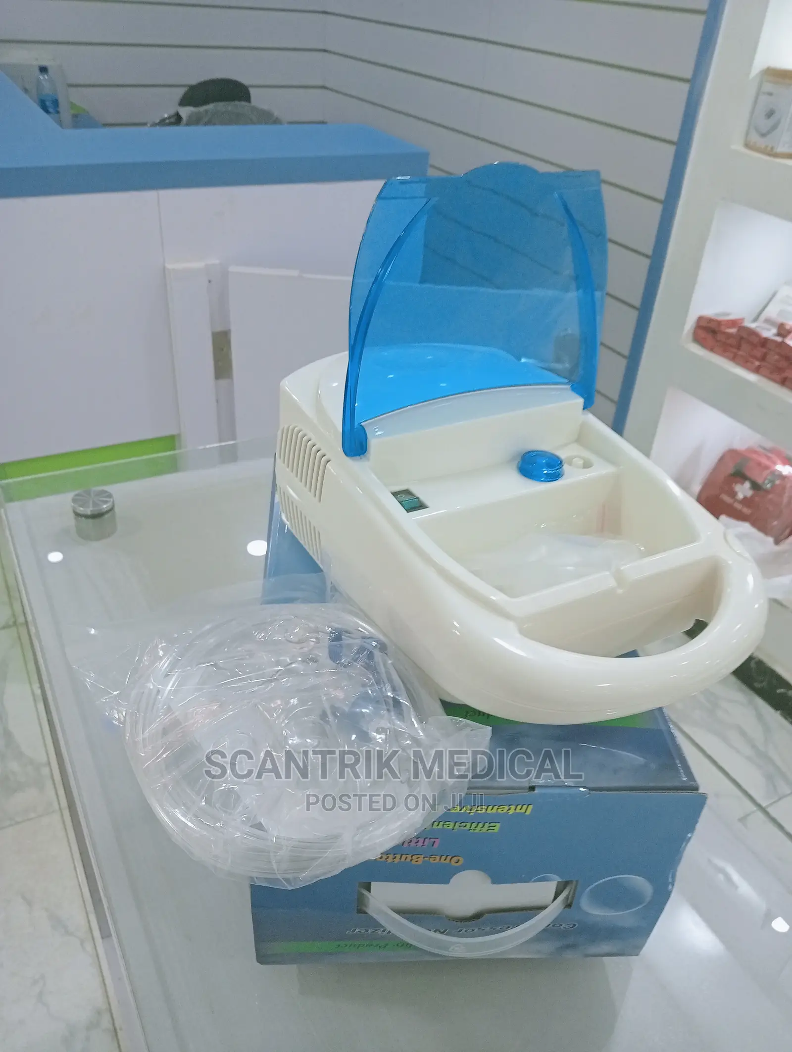 Comfortable Compressor Nebulizer for Breathing Treatment –