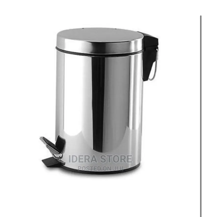 Stainless Foot Pedal Dust Bin 3 Litres