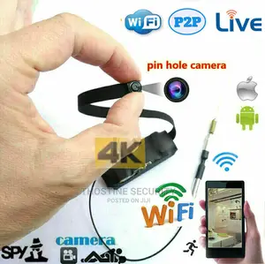 HD 1080P Mini Wifi Rope Hidden Camera