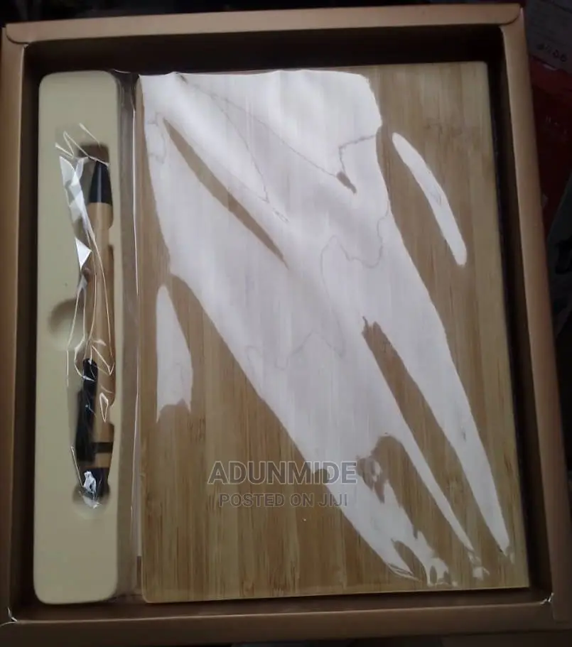 Wooden Bamboo Notebook and Pen Set