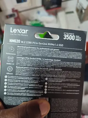 Lexar Pcle Gen 3 4 Nvme M.2 SSD 512gb