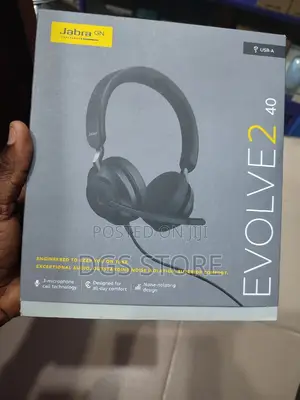 Jabra Evolve 2 40 Wired Headphone
