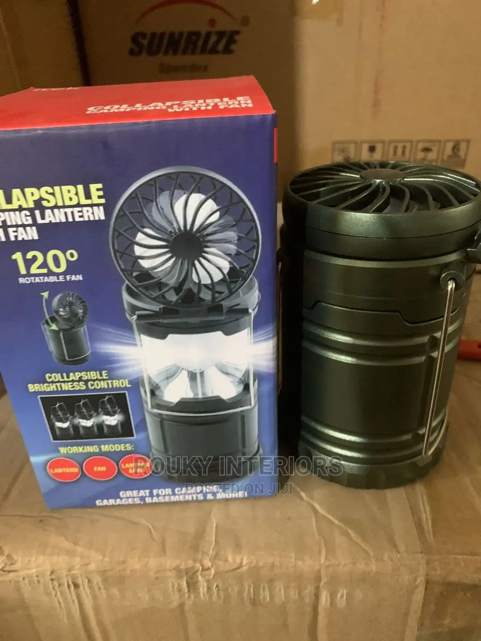 Lantern With Fan