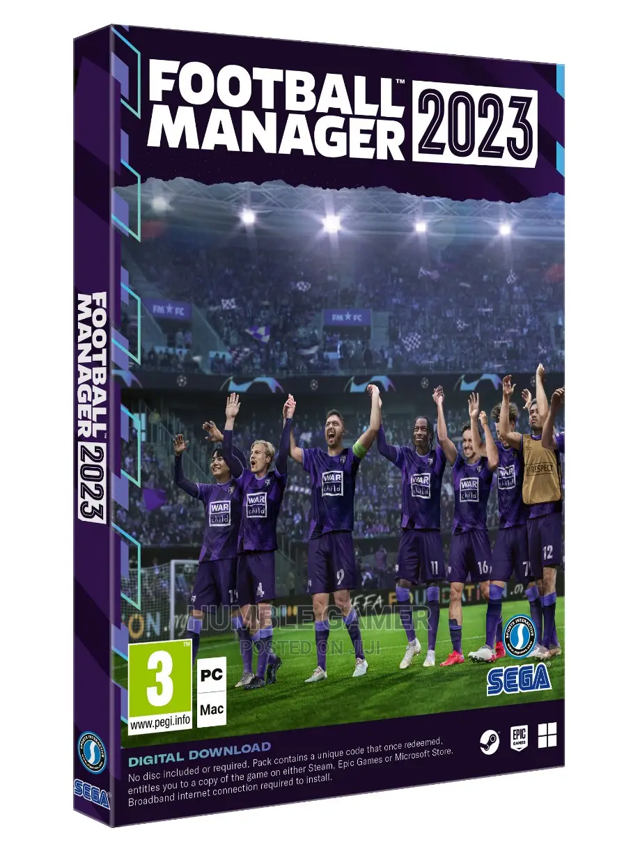 Football Manager 2023 FM 23 PC/Laptop Games Available