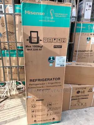 Hisense Original Double Door Fridge And It Has Down Freezer