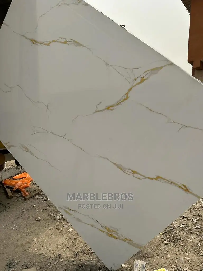 Gold Karara White Marble MB