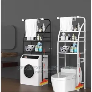 3 Tier Over Toilet Bathroom Rack Shelf Space Organizer