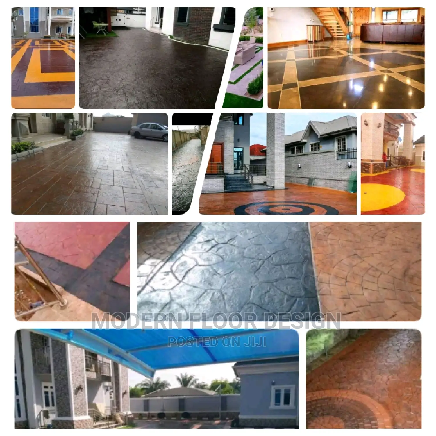 Most Sky Lime Stamps Floor