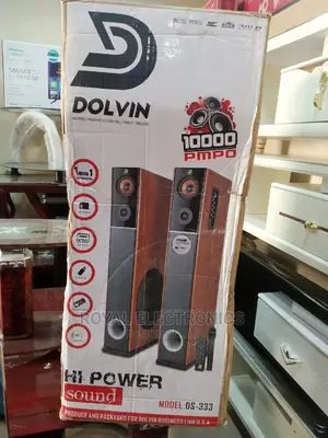 Brand New Dolvin Bluetooth Tower Sound Speakers - Ds-333