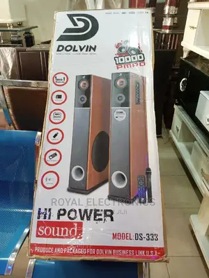 Wireless Dolvin Bluetooth Tower Sound Speakers - Ds-333