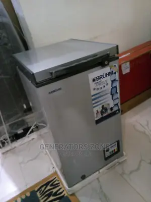 Single Door Bruhm Chest Freezer+ Led Light -BCS-100mg